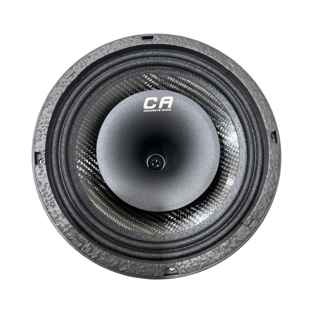 8″ Coaxial Loudspeaker – Carbon Fiber Cone with Built-In Compression Horn