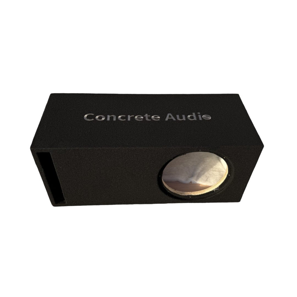 Concrete Audio Ported 12″ Subwoofer Enclosure – Birch Wood Trunk Box