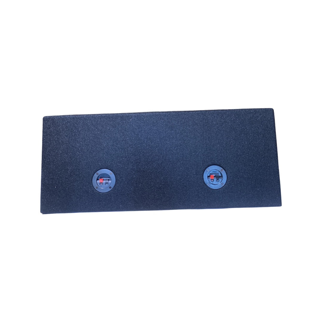 Concrete Audio Sealed Subwoofer Enclosure – 2×10″ Birch Wood Speaker Box