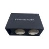 Concrete Audio Ported Subwoofer Enclosure – 2×12″ Birch Wood Trunk Box