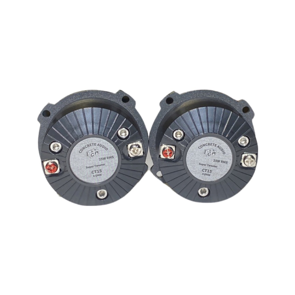 CT15 25mm Neo Super Tweeter (Pair) – High-SPL Ultra-Shallow Mount