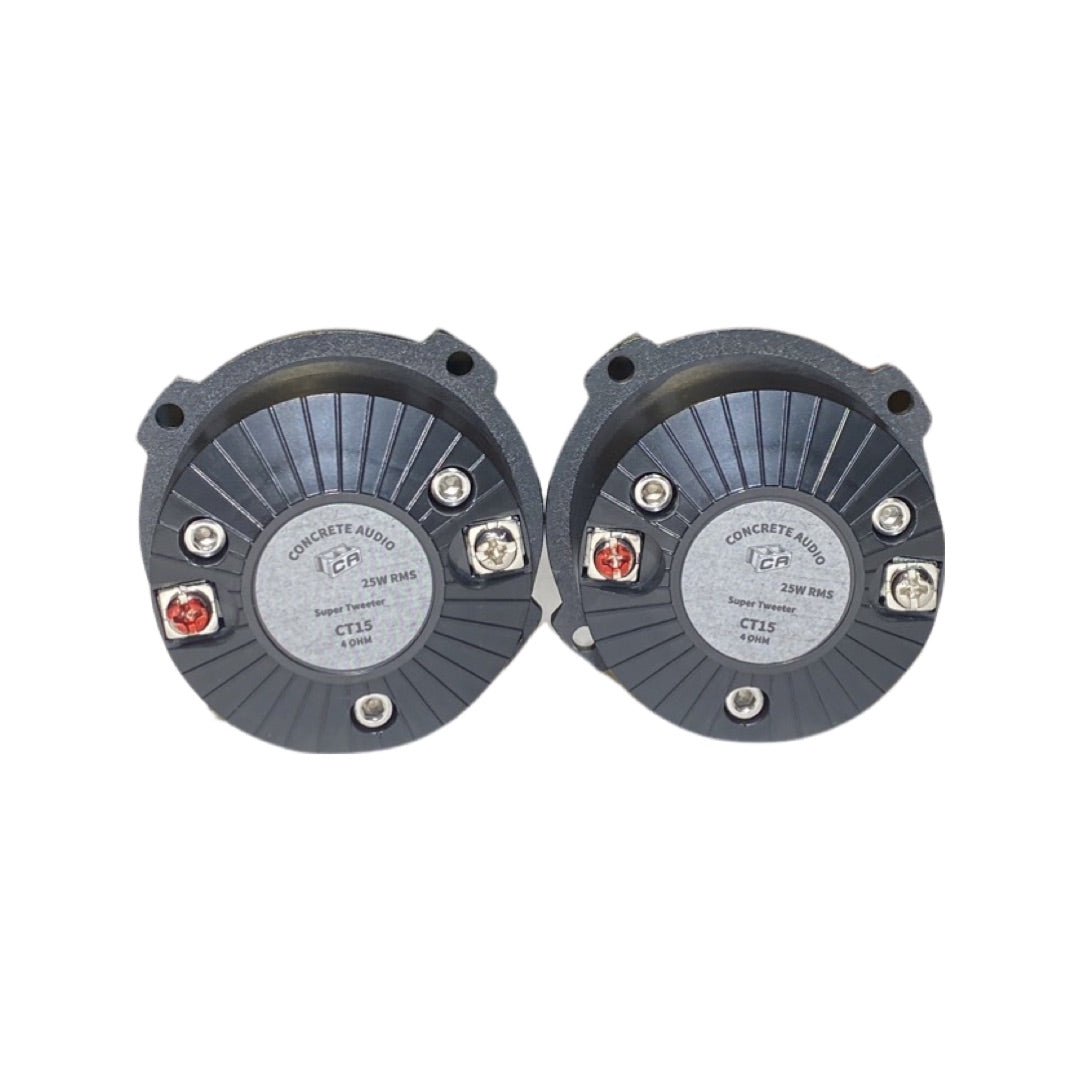 CT15 25mm Neo Super Tweeter (Pair) – High-SPL Ultra-Shallow Mount