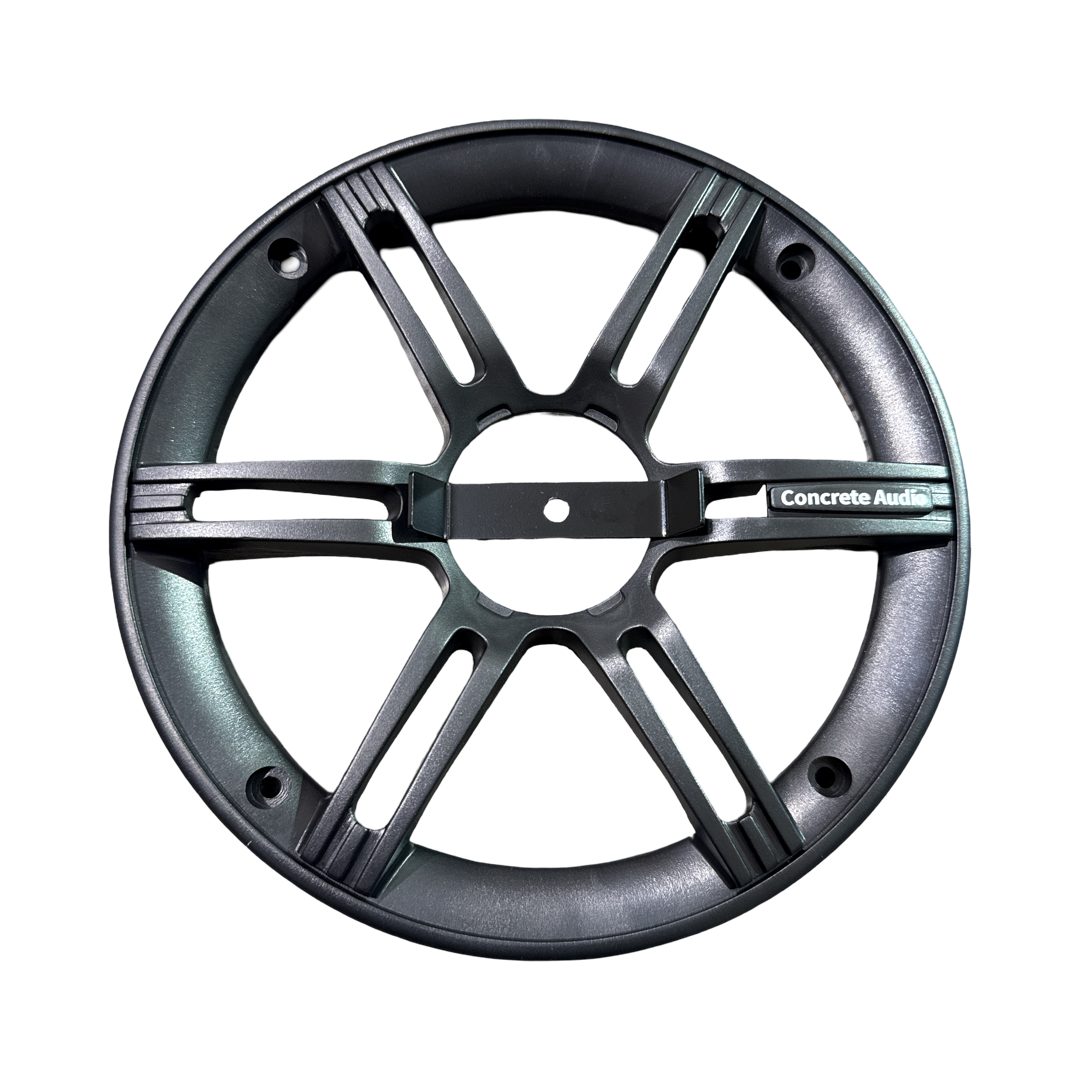 6.5″ Speaker Grill with Tweeter Mount – Metal Protective Cover