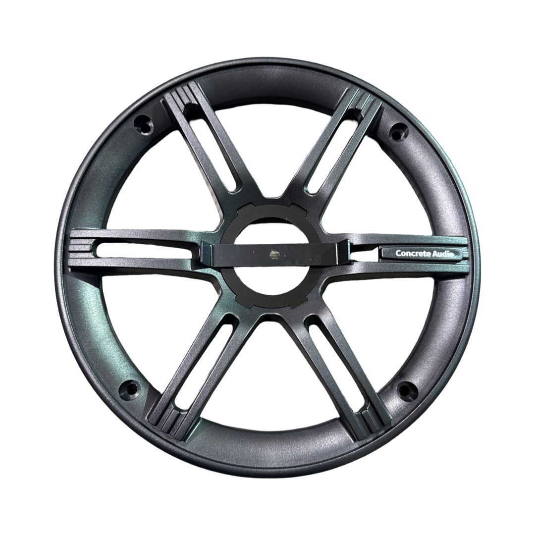 8″ Speaker Grill with Tweeter Mount – Metal Protective Cover