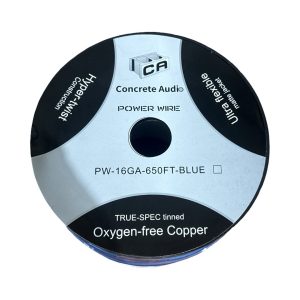 16 GA Power Remote Wire – 650 ft Matte Blue