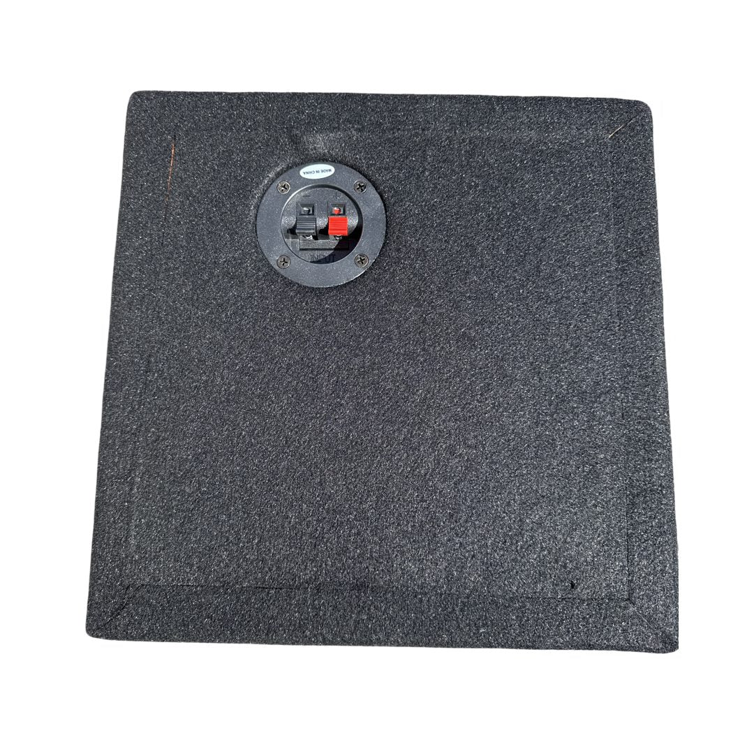 Concrete Audio Ported Trunk Subwoofer Enclosure – 10″ Single Box