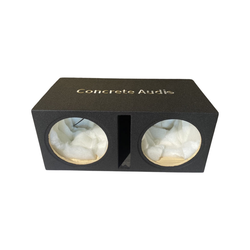 Concrete Audio Ported Subwoofer Enclosure – 2×12″ Birch Wood Bass Box